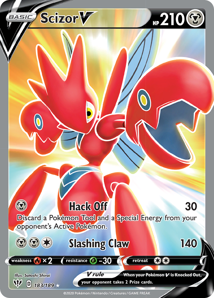 Scizor V (183/189) [Sword & Shield: Darkness Ablaze] | GnG Games