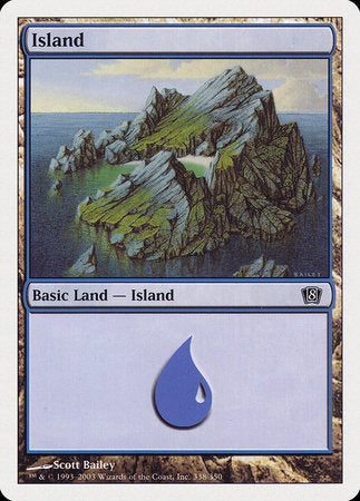 Island (338) [Eighth Edition] | GnG Games