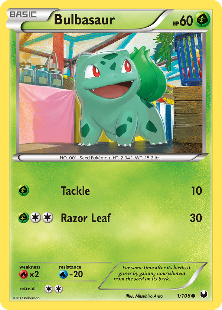 Bulbasaur (1/108) [Black & White: Dark Explorers] | GnG Games