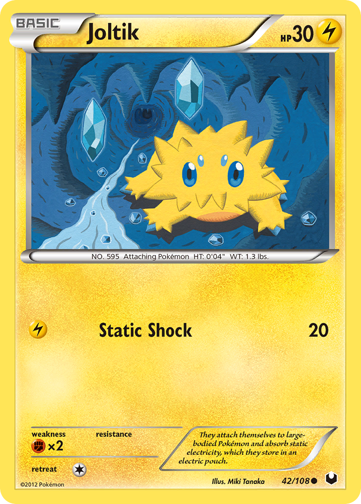 Joltik (42/108) [Black & White: Dark Explorers] | GnG Games