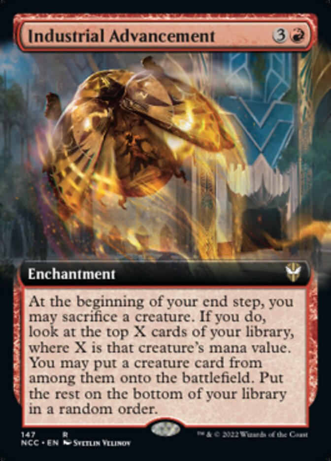 Industrial Advancement (Extended Art) [Streets of New Capenna Commander] | GnG Games