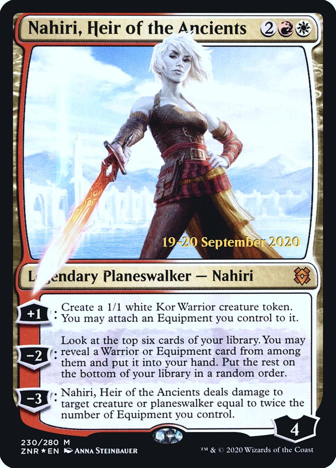 Nahiri, Heir of the Ancients  [Zendikar Rising Prerelease Promos] | GnG Games