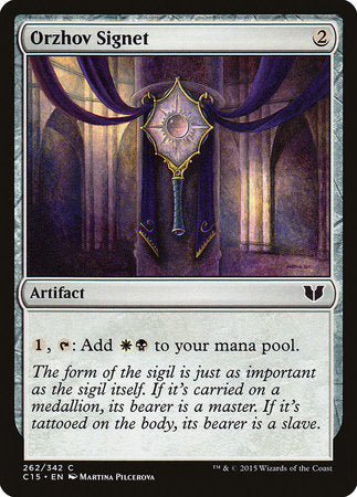 Orzhov Signet [Commander 2015] | GnG Games