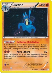 Lucario (80/113) (Cosmos Holo) [Black & White: Legendary Treasures] | GnG Games