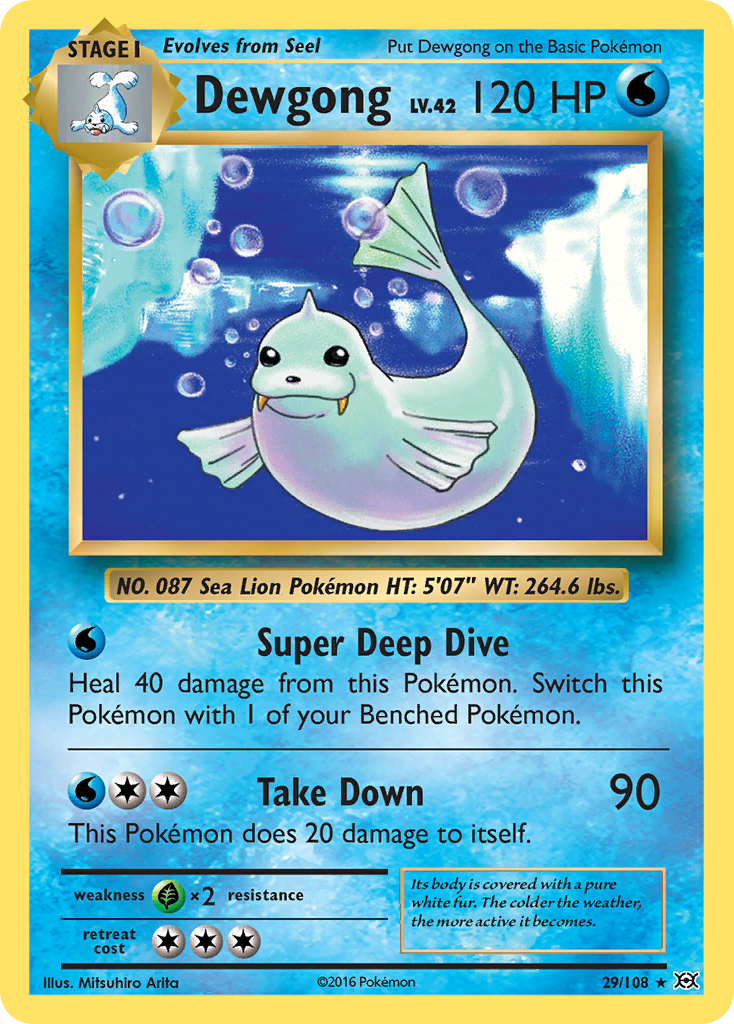 Dewgong (29/108) [XY: Evolutions] | GnG Games