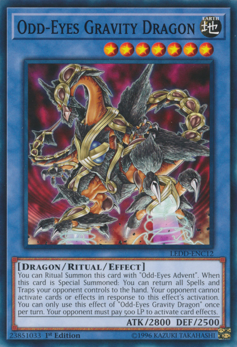 Odd-Eyes Gravity Dragon [LEDD-ENC12] Common | GnG Games