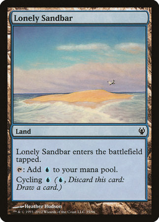 Lonely Sandbar [Duel Decks: Izzet vs. Golgari] | GnG Games