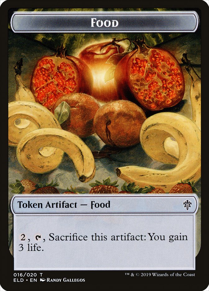 Food (016/020) [Throne of Eldraine Tokens] | GnG Games