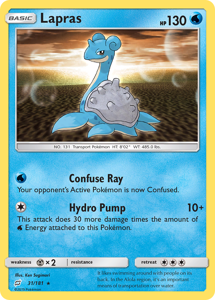 Lapras (31/181) [Sun & Moon: Team Up] | GnG Games