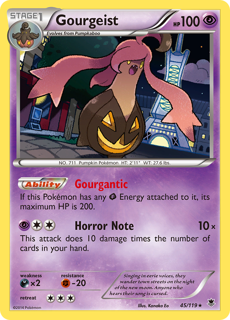 Gourgeist (45/119) [XY: Phantom Forces] | GnG Games