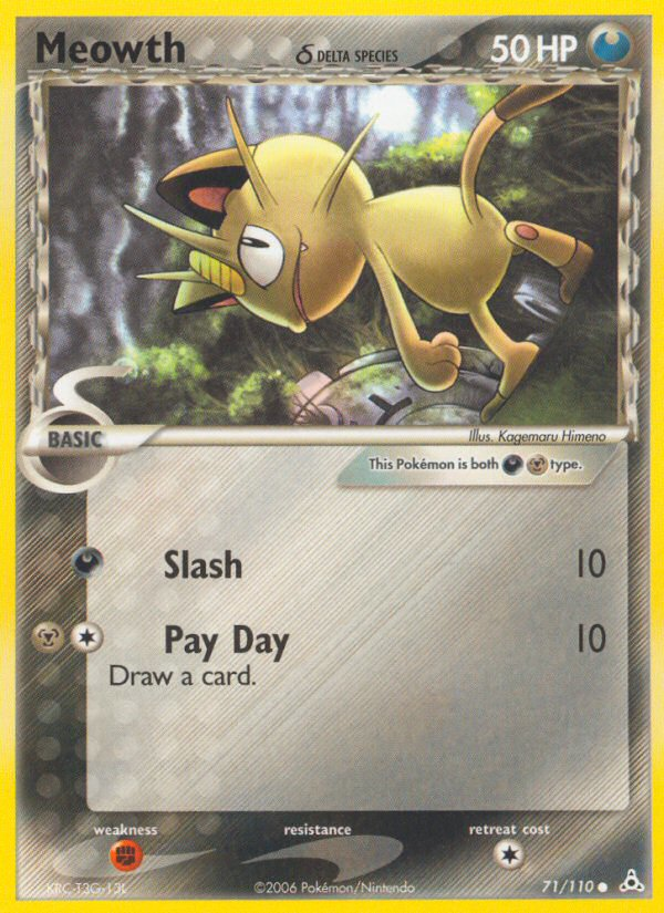 Meowth (71/110) (Delta Species) [EX: Holon Phantoms] | GnG Games
