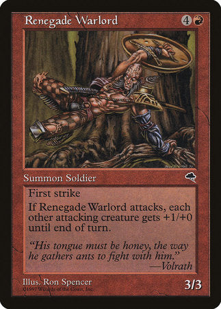 Renegade Warlord [Tempest] | GnG Games