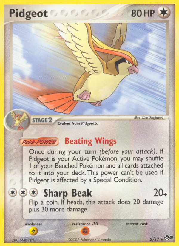 Pidgeot (2/17) [POP Series 2] | GnG Games