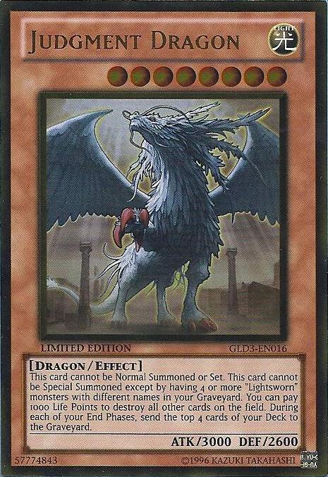 Judgment Dragon [GLD3-EN016] Gold Rare | GnG Games