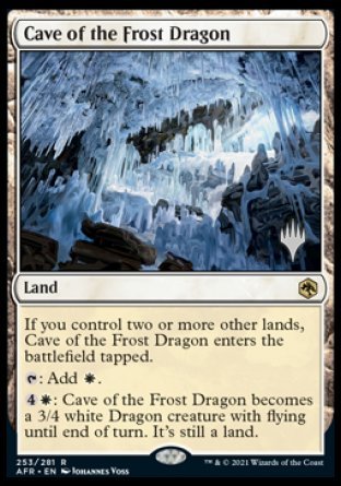 Cave of the Frost Dragon (Promo Pack) [Dungeons & Dragons: Adventures in the Forgotten Realms Promos] | GnG Games