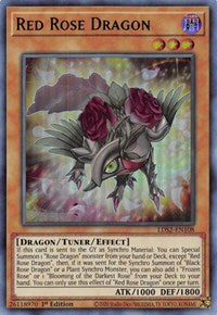 Red Rose Dragon (Green) [LDS2-EN108] Ultra Rare | GnG Games