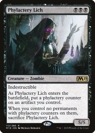 Phylactery Lich [Core Set 2019] | GnG Games