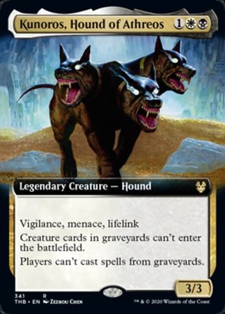 Kunoros, Hound of Athreos (Extended Art) [Theros Beyond Death] | GnG Games