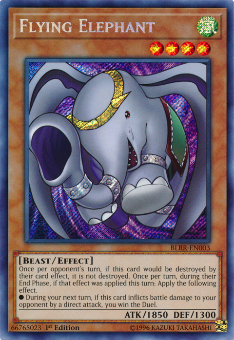 Flying Elephant [BLRR-EN003] Secret Rare | GnG Games