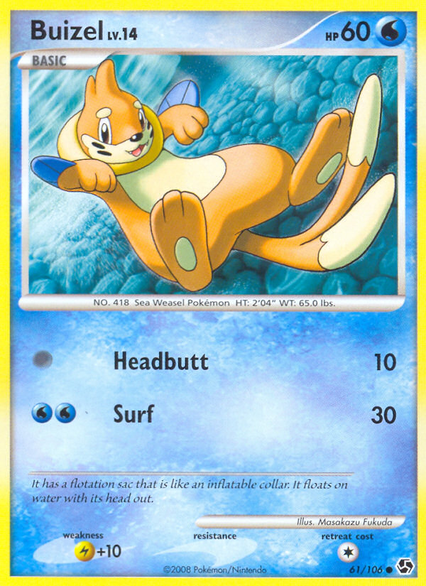 Buizel (61/106) [Diamond & Pearl: Great Encounters] | GnG Games