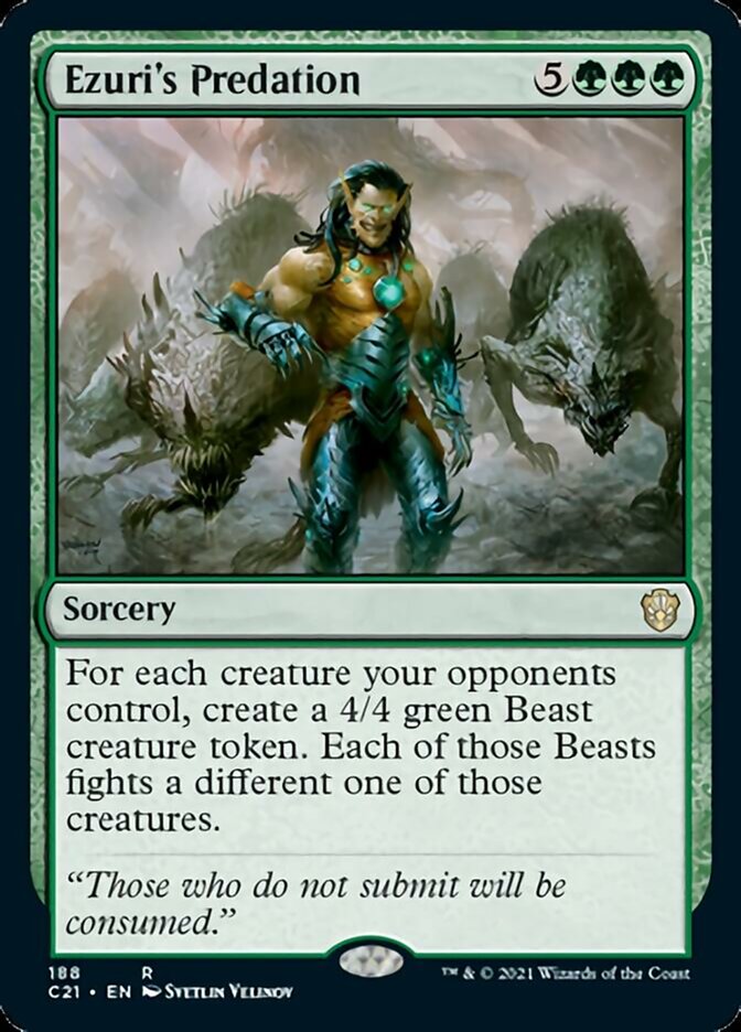 Ezuri's Predation [Commander 2021] | GnG Games