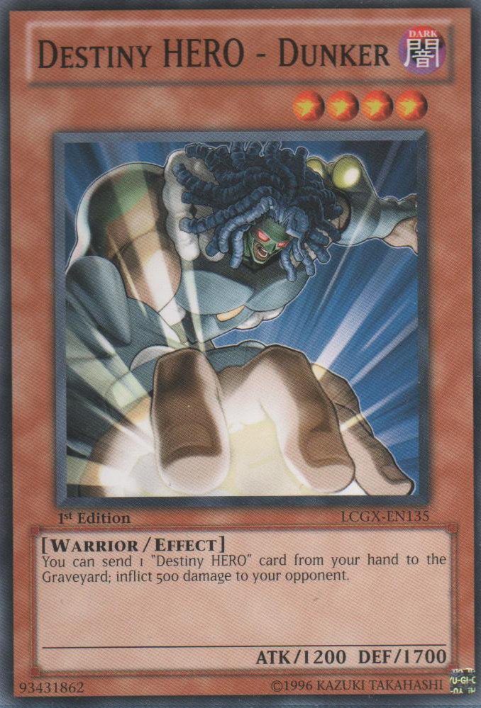 Destiny HERO - Dunker [LCGX-EN135] Common | GnG Games