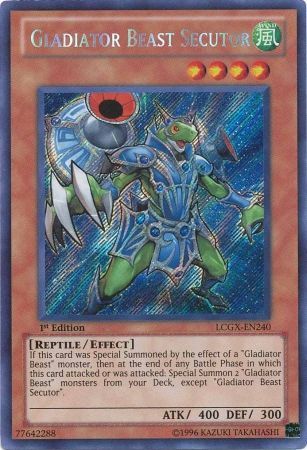 Gladiator Beast Secutor [LCGX-EN240] Secret Rare | GnG Games