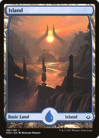 Island (186) - Full Art [Hour of Devastation] | GnG Games