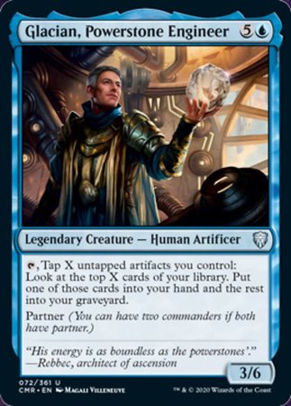 Glacian, Powerstone Engineer [Commander Legends] | GnG Games