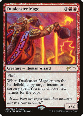 Dualcaster Mage [Judge Gift Cards 2015] | GnG Games