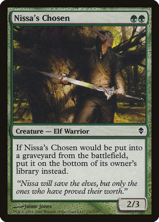 Nissa's Chosen [Zendikar] | GnG Games