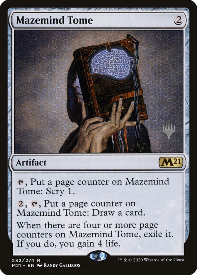 Mazemind Tome (Promo Pack) [Core Set 2021 Promos] | GnG Games