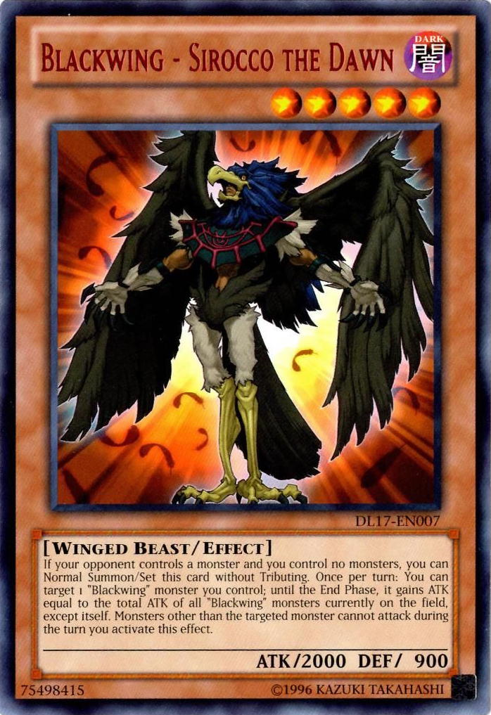 Blackwing - Sirocco the Dawn (Red) [DL17-EN007] Rare | GnG Games