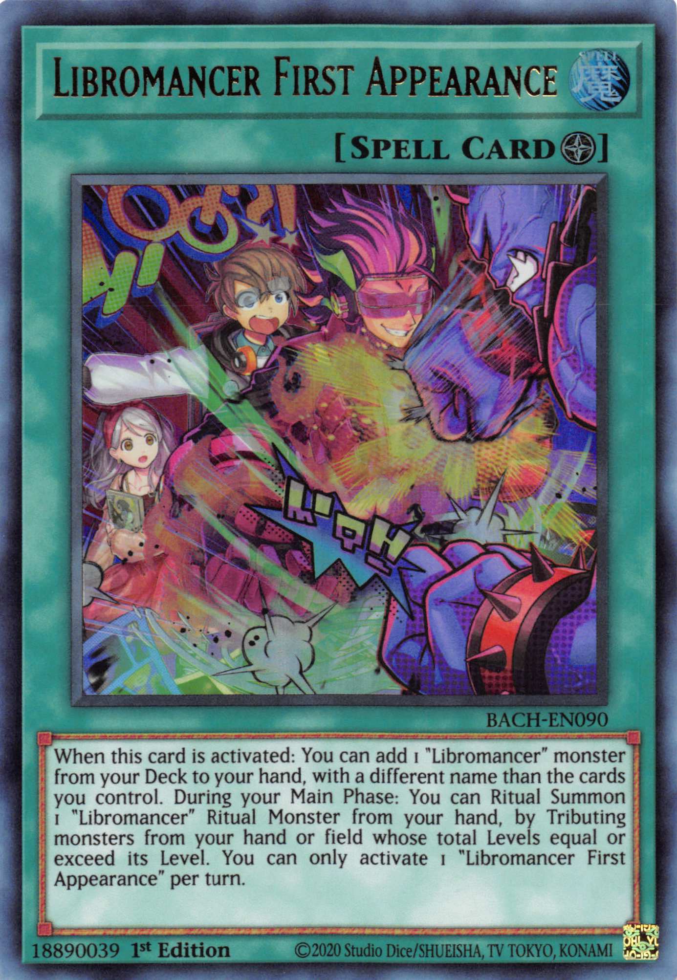 Libromancer First Appearance [BACH-EN090] Ultra Rare | GnG Games