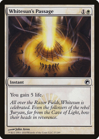 Whitesun's Passage [Scars of Mirrodin] | GnG Games