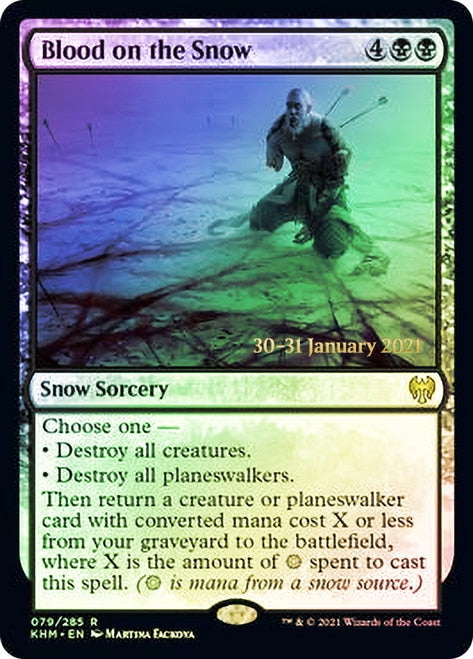 Blood on the Snow  [Kaldheim Prerelease Promos] | GnG Games