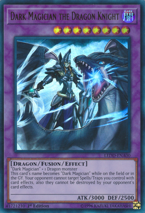 Dark Magician the Dragon Knight [LEDD-ENA00] Ultra Rare | GnG Games