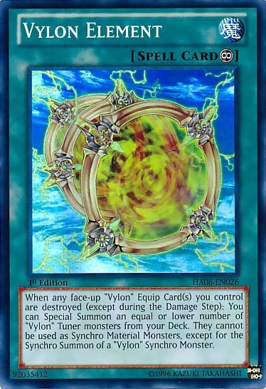 Vylon Element [HA06-EN026] Super Rare | GnG Games