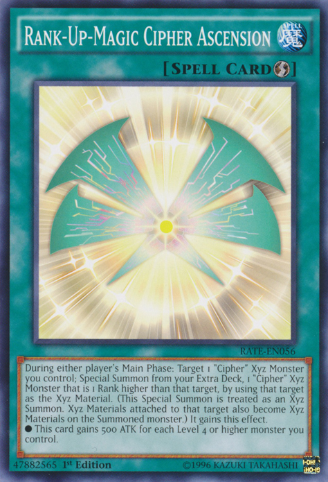 Rank-Up-Magic Cipher Ascension [RATE-EN056] Common | GnG Games