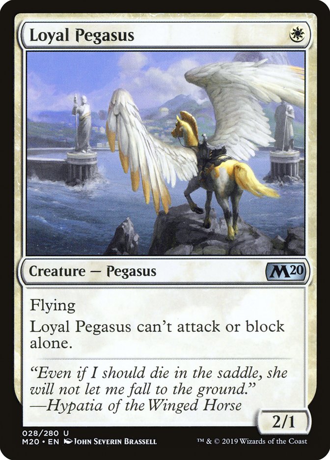 Loyal Pegasus [Core Set 2020] | GnG Games