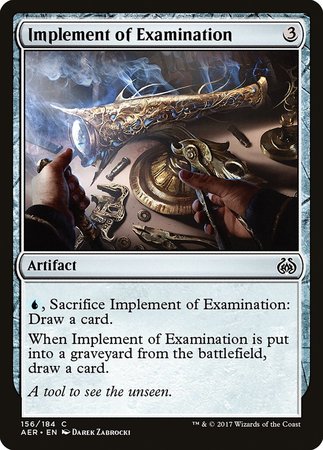 Implement of Examination [Aether Revolt] | GnG Games