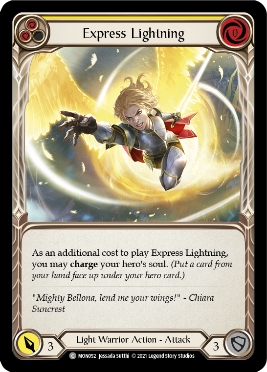 Express Lightning (Yellow) [MON052] 1st Edition Normal | GnG Games