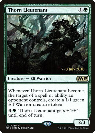 Thorn Lieutenant [Core Set 2019 Promos] | GnG Games