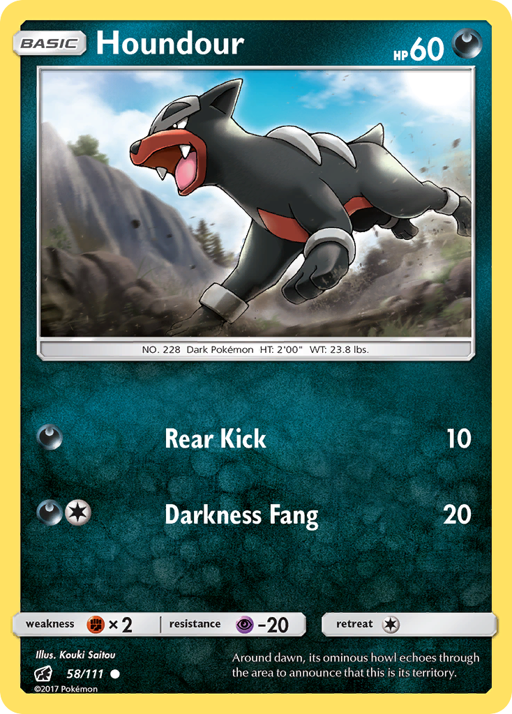 Houndour (58/111) [Sun & Moon: Crimson Invasion] | GnG Games