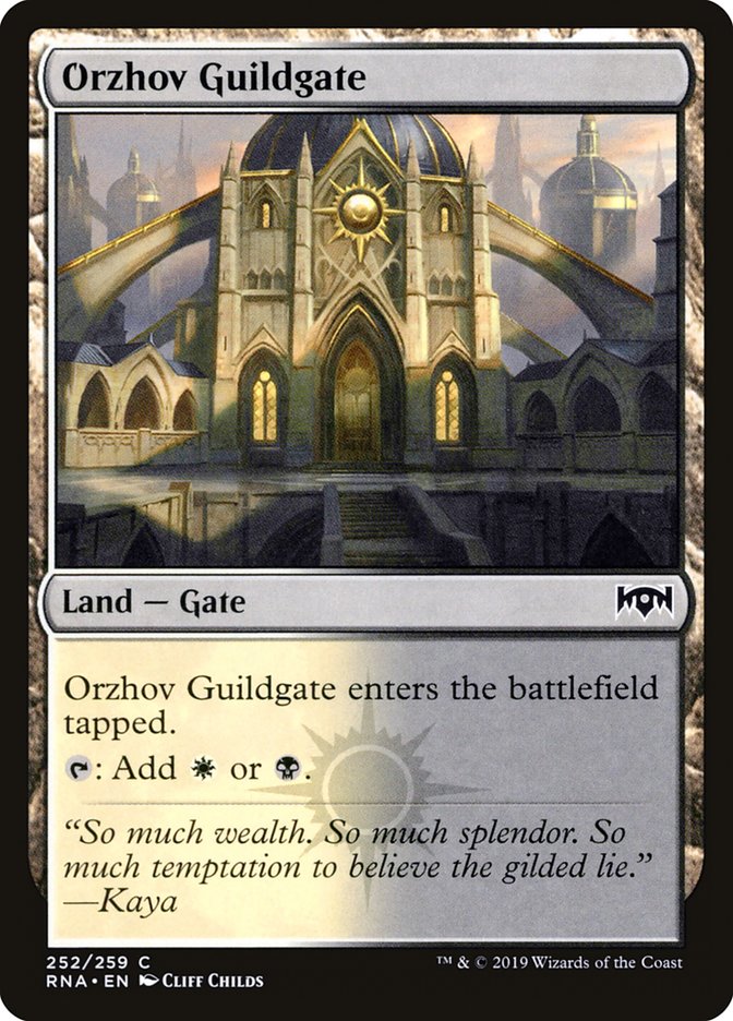 Orzhov Guildgate (252/259) [Ravnica Allegiance] | GnG Games