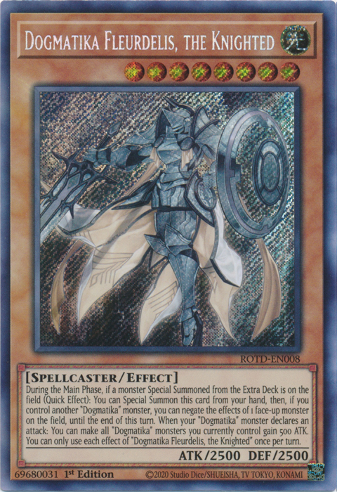 Dogmatika Fleurdelis, the Knighted [ROTD-EN008] Secret Rare | GnG Games