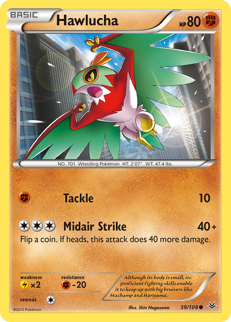 Hawlucha (39/108) [XY: Roaring Skies] | GnG Games