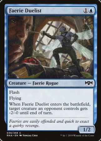 Faerie Duelist [Ravnica Allegiance] | GnG Games