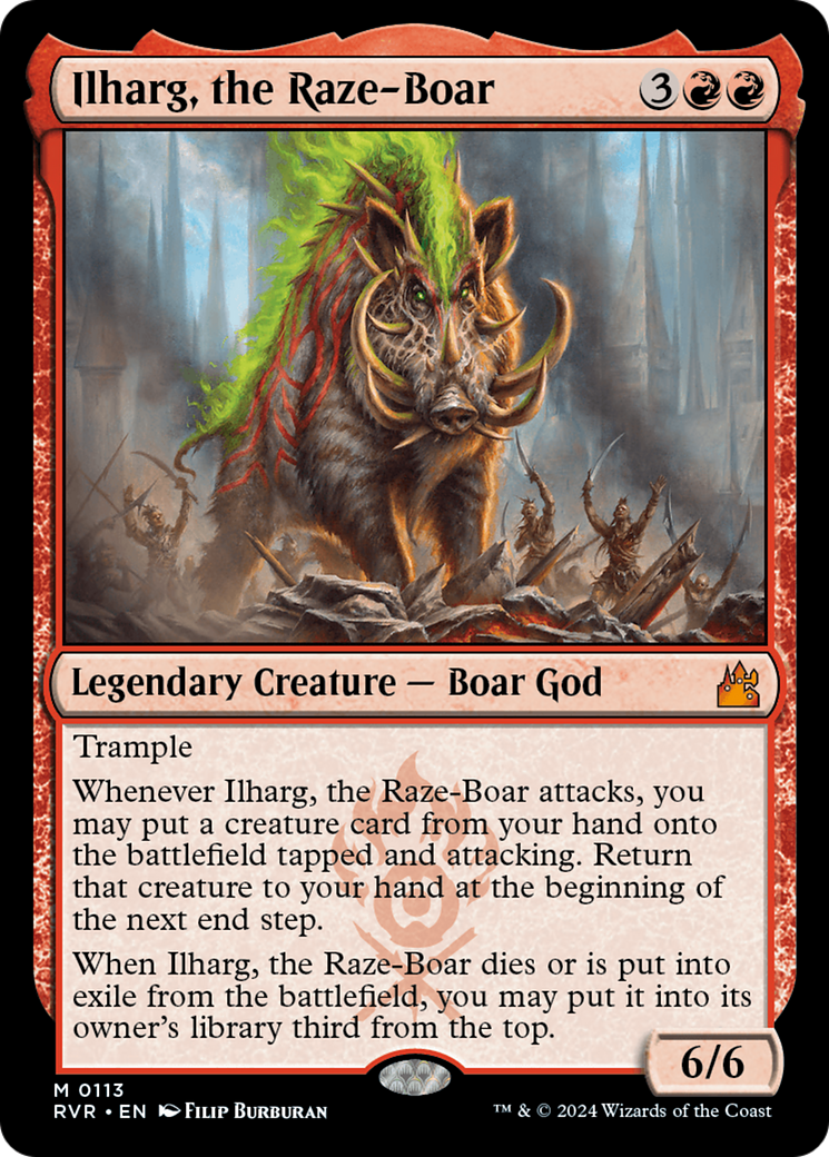 Ilharg, the Raze-Boar [Ravnica Remastered] | GnG Games