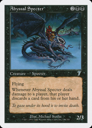 Abyssal Specter [Seventh Edition] | GnG Games